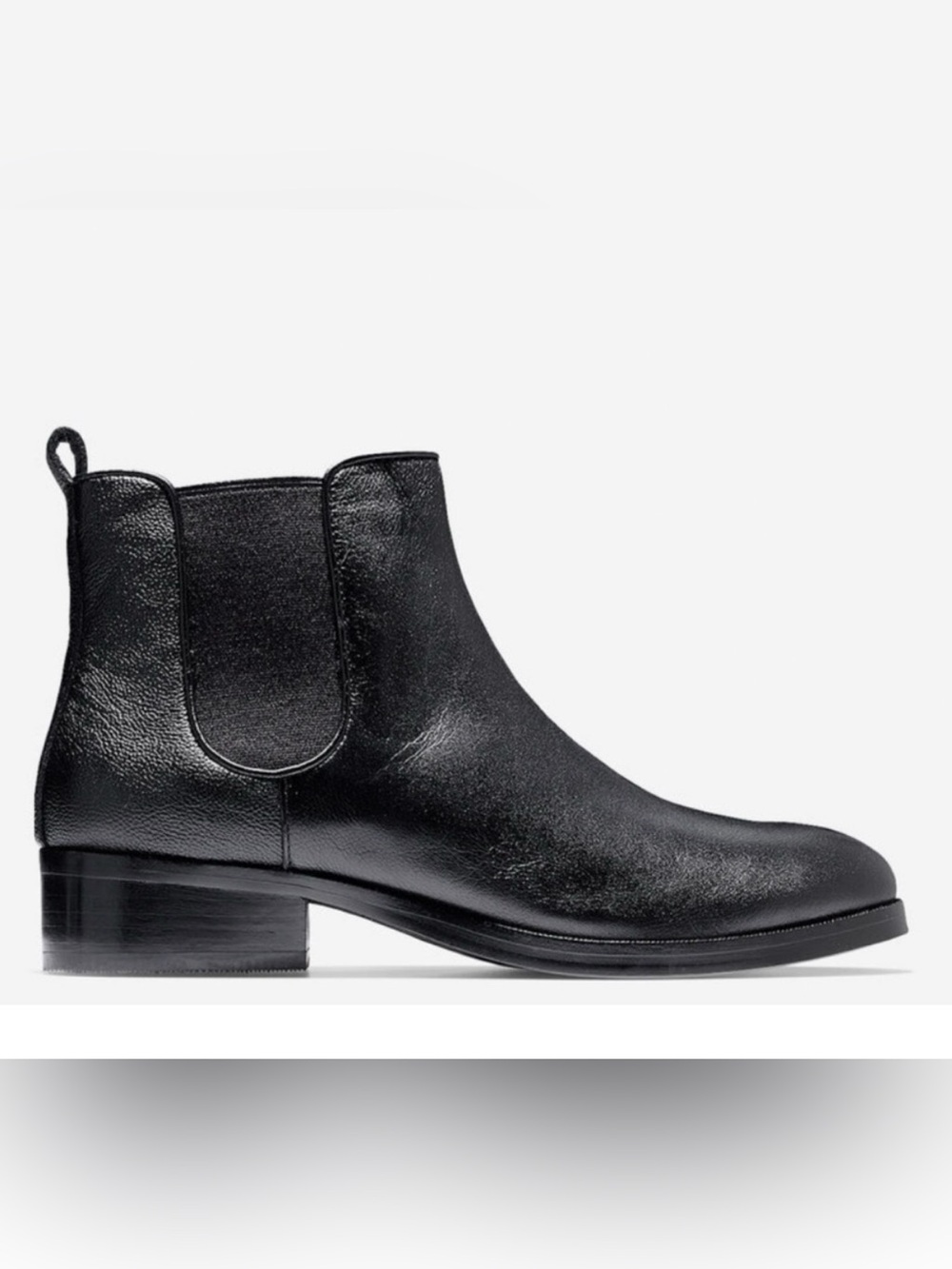 Perfect Cole Haan Landsman black leather Bootie